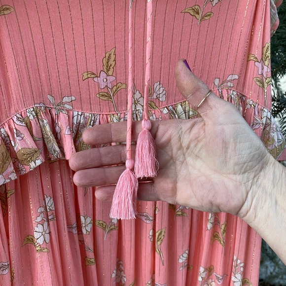 Spell Hendrix Boho Strappy Gown - Picture 12 of 16